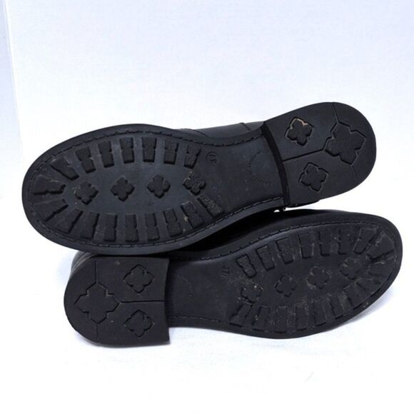 NaNa Black and Purple Moto Boots - Picture 7 of 9